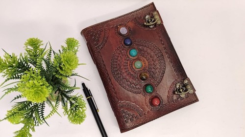 Diario pelle brown albero - in,