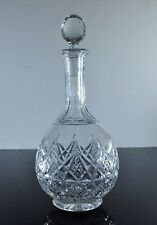 GRAND CARAFE A VIN OU EAU WHISKY EN CRISTAL TAILLE MODELE COLBERT BACCARAT SIGNE