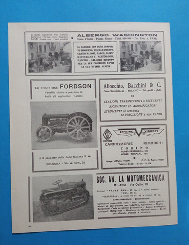 Pubblicita 1936 trattrice - pubblicita',