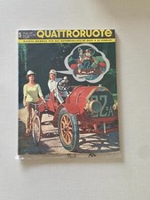 QUATTRORUOTE MAGGIO 1962 N.77, AUTOBIANCHI BIANCHINA PANORAMICA, DA MAGAZZINO