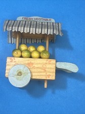 CARRO CARRETTO FRUTTA VERDURA  CALAMITA MAGNETE FRIGO FRIGORIFERO VINTAGE