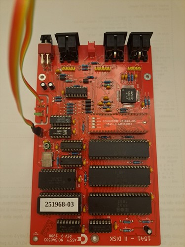 Commodore 1541 motherboard - 1541, ii