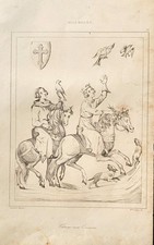 Incisione Germania " Caccia A