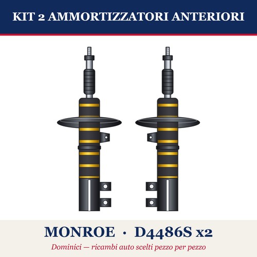 Kit ammortizzatori anteriori - 2,