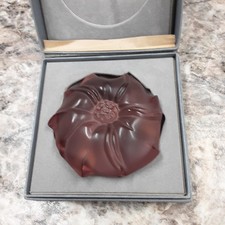 Lalique Crystal Jimson Rose