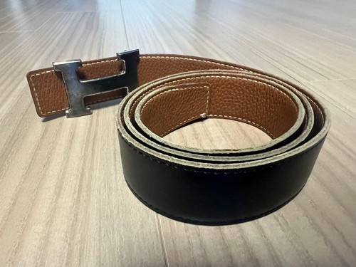 Cintura pelle usata hermes - cintura,