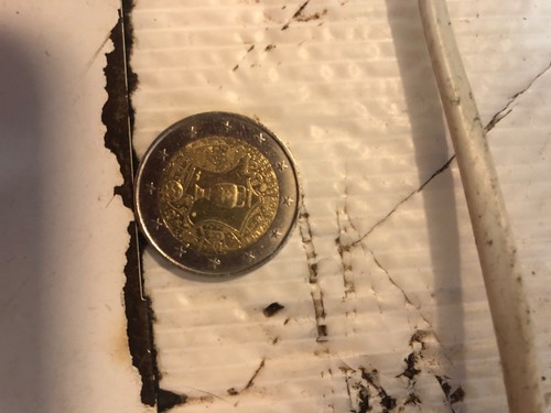 Moneta euro rara uefa - moneta, 2