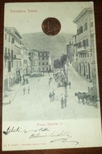 Cartolina d'epoca paesagg