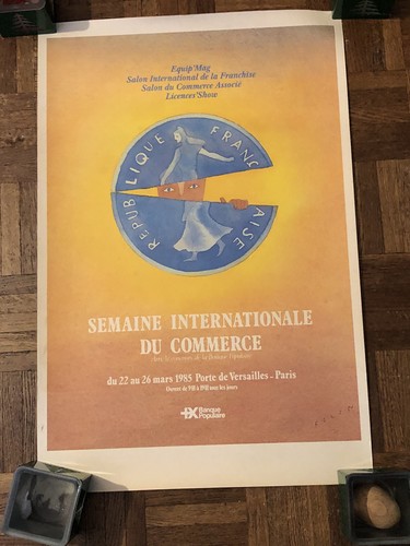 Superbe affiche folon - de,