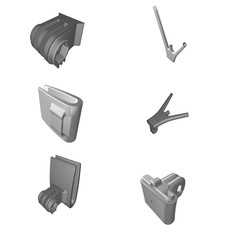 Supporto Clip LED per