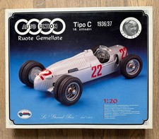 REVIVAL 78102 KIT METALLO 1/20 1:20 AUTO UNION Tipo C 1936-37 RUOTE GEMELLATE,NUOVO
