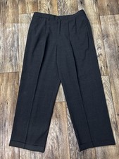 Giorgio Armani Le Collezioni Vestito Pantaloni Uomo 40 Antracite