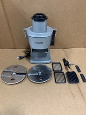 TERUISI 4 in 1 Tritatutto Elettrico per Verdure 200W Affettatrice Verdure Tritatutto