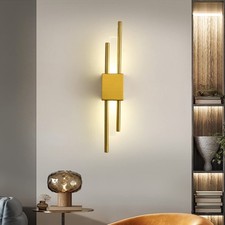 Lampada Da Parete Moderna A LED 50CM Gold Art Decor Applique Corpo Della Lampada