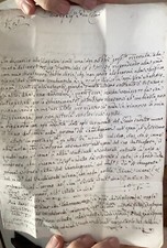 PIEGO DI LETTERA ORTE SPOLETO