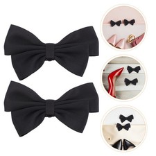  2 Pair Fibbia Per Scarpe Con Fiocco Fatta Mano Fibbie Accessori Di Moda