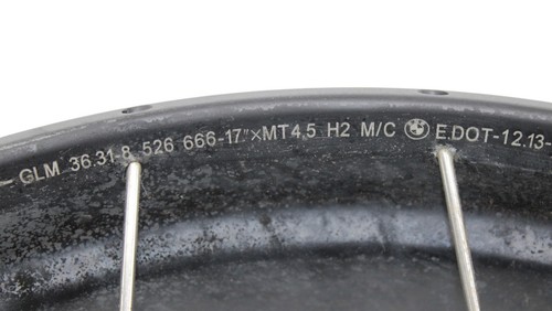 Cerchione posteriore bmw - cerchione,