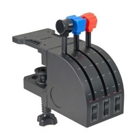 945-000015 Logitech Saitek Pro Flight Throttle Quadrant regolatore gas cablato ~D~