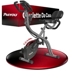 Cyclette pieghevole 3 in 1