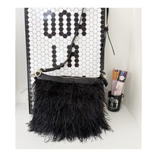 Borsa Marella Nera Piuma