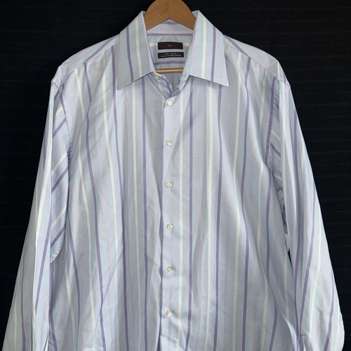 Zara camicia elegante uomo blu - uomo,