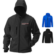 Abbigliamento Porche Motorsport Softshell Uomo Moto Giacca Antipioggia Invernale