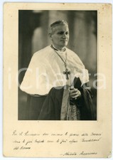 1950 ca FERMO Mons. Norberto PERINI arcivescovo - Foto seriale 10x15 cm