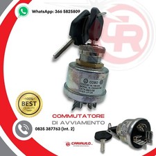 Interruttore Quadro Accensione Avviamento Universale Per Trattore COBO 14136000