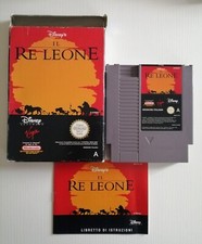 The Lion King Nintendo NES versione PAL A ita completo CIB
