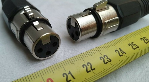 Spinotto xlr 3pin femmina - xlr,
