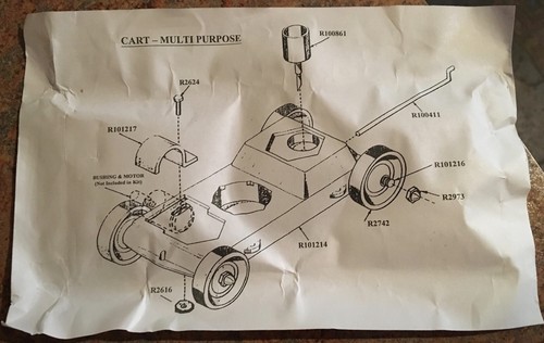 Nuovo carrello multiuso - nuovo, da