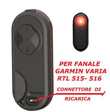 CONNETTORE DI RICARICA USB x LUCE FANALE RADAR GARMIN VARIA RTL 515-500-510-511 