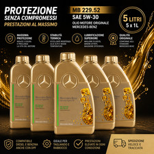 Litri olio motore mercedes - 5,