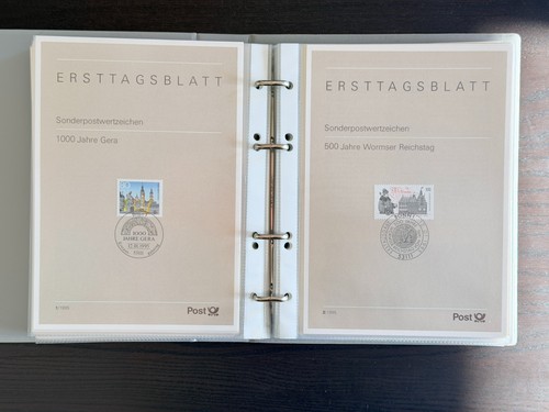 Germania ersttagsblatt 1995 - ersttagsblatt,