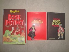 Lotto G. Forattini 3 Libri Vignette Bossic Instinct -Andreacula -Benito di Tacco