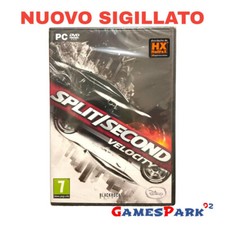 SPLIT SECOND VELOCITY PC GAMES COMPUTER GIOCO NUOVO PER Italiano PAL DI CORSE