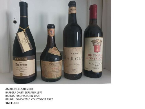 Vini rari annata amarone - rari, d'annata