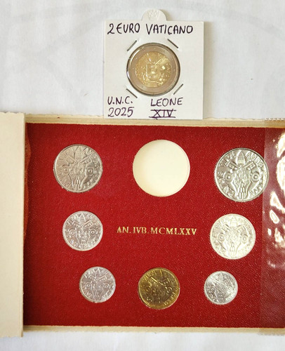 Vaticano lotto monete - lotto, 2€