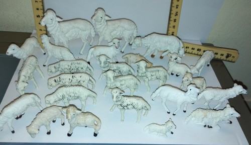 Lotto pecorelle presepe - ,
