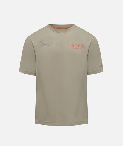 Shirt vespa unisex beige - vespa,