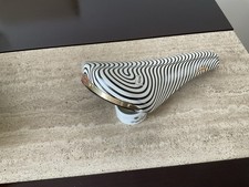 Sella in pelle zebrata Girardi Rolls San Marco 1986 vintage Italia rara