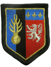 Insigne tissus 2eme type  :  5eme LGM - Légion Gdie Mobile - Lyon