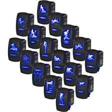 Interruttore a bilanciere on/off con parafango sexy camionista ragazza design barca UTV 4x4