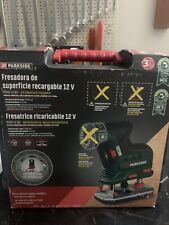 Fresatrice verticale a batteria ricaricabile Parkside senza batteria