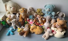 Peluche Lotto 58 Vari Disney Vintage Animali Minnie Orsacchiotti Puffi....