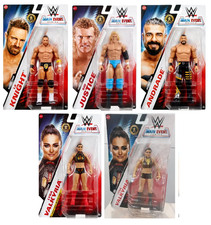 ACTION FIGURES SERIE BASIC 155 MATTEL, WWE WRESTLING PIù MOVIMENTI SIMILE ELITE