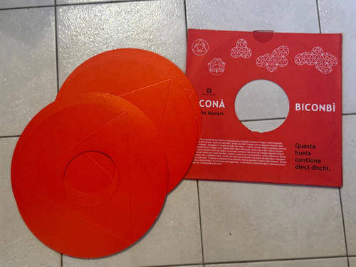 Acona biconbi bruno munari - acona', biconbi'