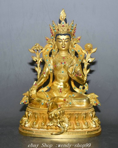 Statua buddha tara - buddha, 8,2"