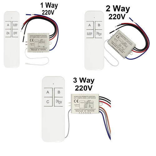 Interruttore wireless 220v - interruttore,