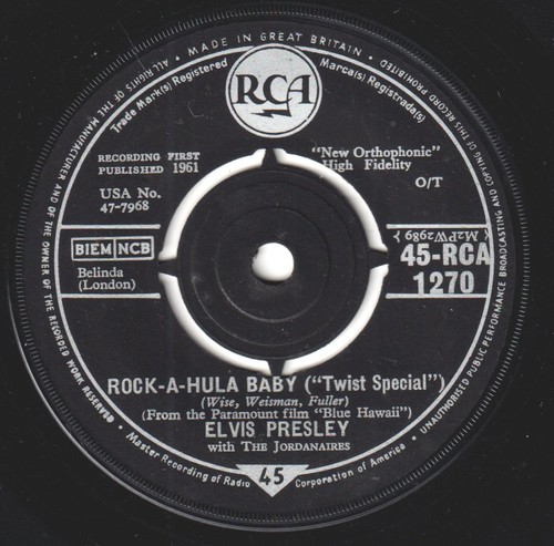 Elvis presley rock hula - elvis, baby